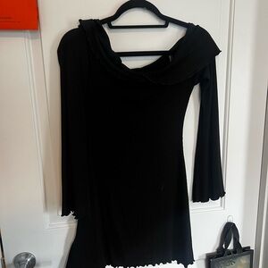 SHEIN Elegant Black Women's Dress